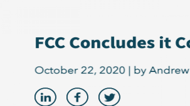 FCC Concludes it Correctly Decided Net Neutrality Order